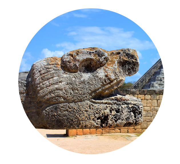 A majestic place where the ancient mayans used for their religious purposes, really unique.